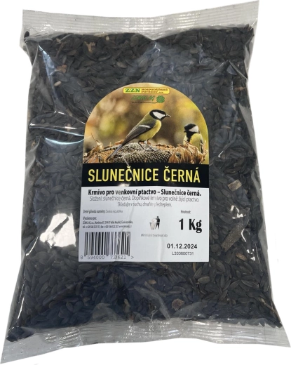 Črna sončnica za ptice 1 kg