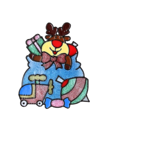 Prisrčni motivi severnih jelenov in daril