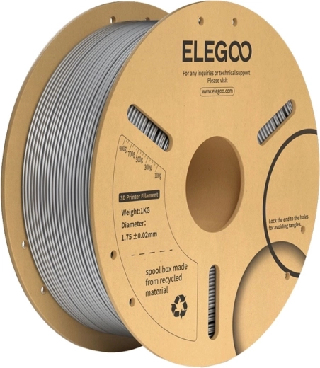 Filament ELEGOO PLA+ zvezdnato siv 1,75 mm 1 kg