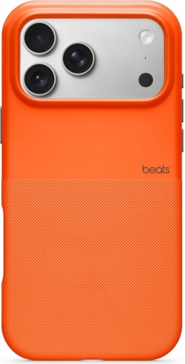 Odporen ovitek beats rugged s podporo za magsafe in upravljanjem fotoaparata za iphone 17 pro max – oranžen sierra nevada