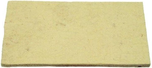 Nadomestna bela filc 250 × 130 × 10 mm