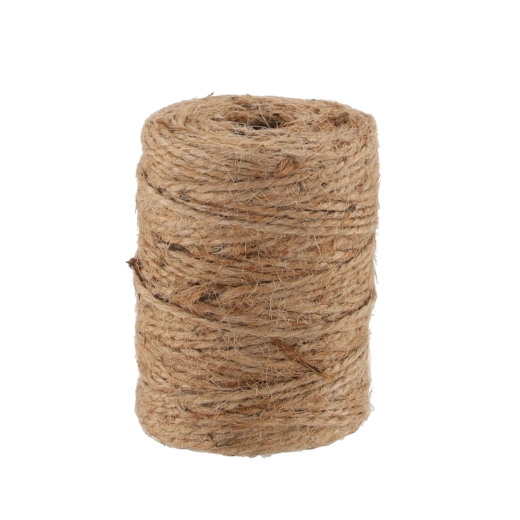 Komplet jutaste vrvice 60 m in 10 vrtnarskih etiket 10 × 6 cm