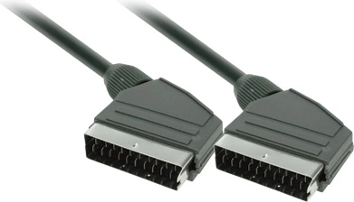 Solight SCART kabel SCART–SCART 1,5 m (21 pinov)