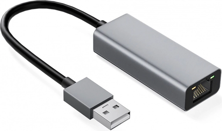 Aluminijast adapter USB‑C na RJ45 10/100/1000 Mb/s