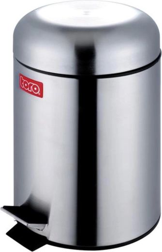 Retro koš za odpadke 3 l s pedalom, 17 × 27 cm