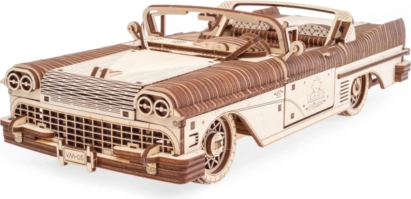 Ugears lesene mehanske sestavljanke – kabriolet VM-05