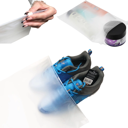 Mat vrečke z zadrgo 250 × 350 mm, 50 kos