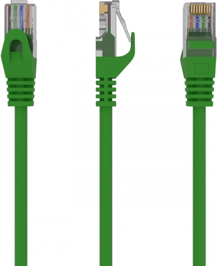 Patch kabel Cat.6 UTP, 3 m, zelen