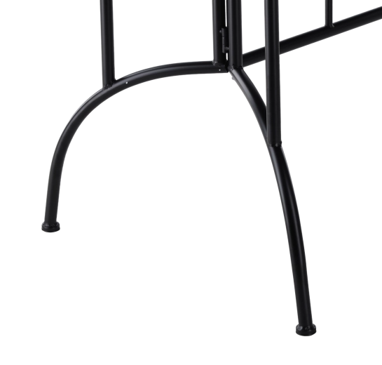 Trden kovinski okvir in stabilna konstrukcija