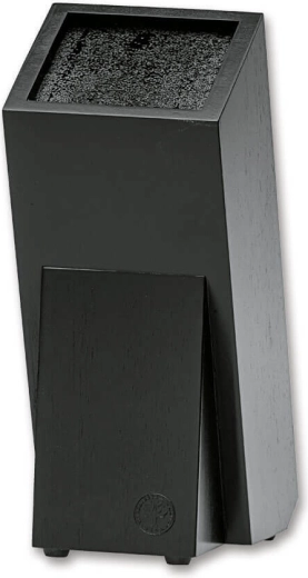 Böker Manufaktur Solingen Gusto Wood Black stojalo za nože iz črnega lesa