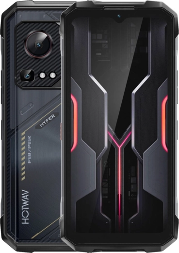 Vzdržljiv 5G pametni telefon HOTWAV Hyper 7S rumen
