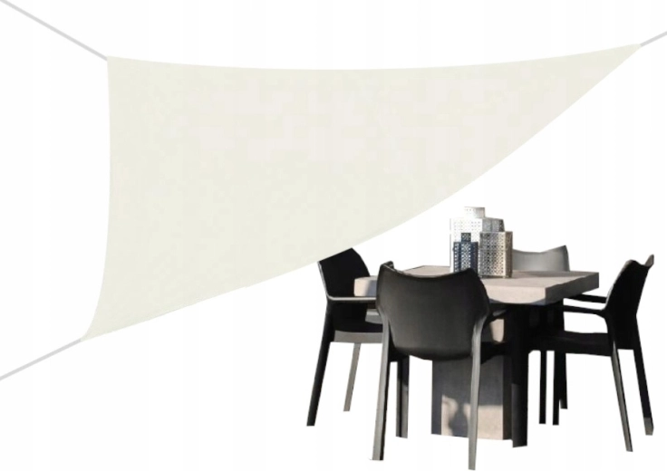 Trikotna senčilna jadrovina bežna 3 × 3 × 3 m