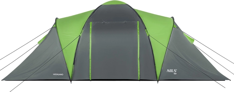 Družinski šotor NILS Camp Highland za 6 oseb
