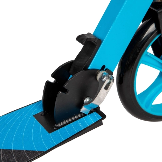 Folding construction and safe braking