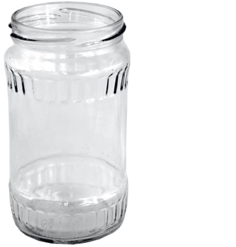 Kozarec 370 ml z navojem Fi 66