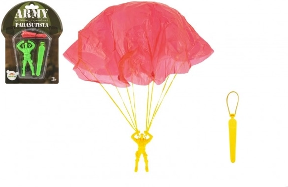 Leteči padalec s padalom – figurica 9 cm