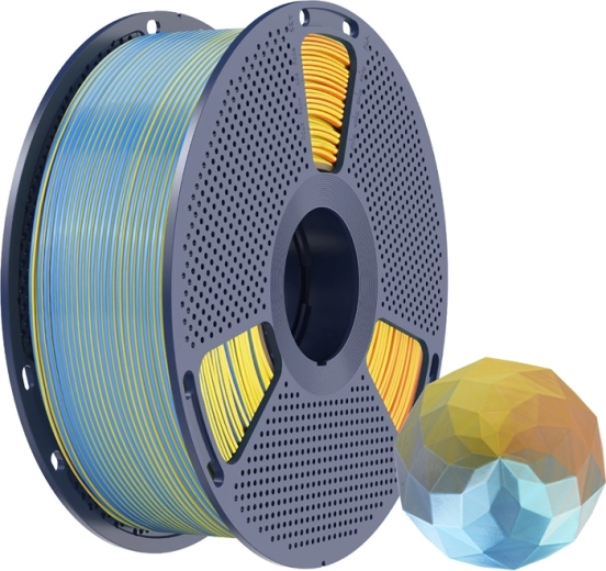 Silky shine and an impressive multi‑color effect