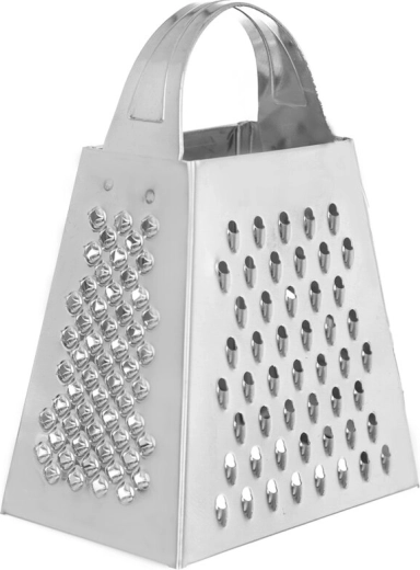 Nerjaveče mini strgalo s 4 stranicami