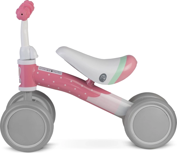 Stabilna štiri kolesa za varen začetek