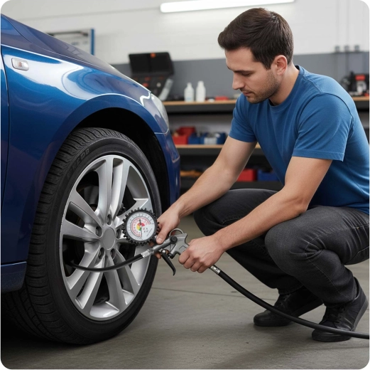 Natančno polnjenje z manometrom