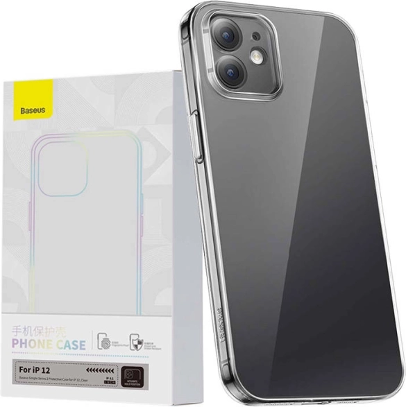 Prozoren ovitek BASEUS Simple za iPhone 12