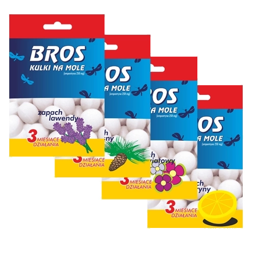 Bros kroglice proti moljem z vonjem sivke