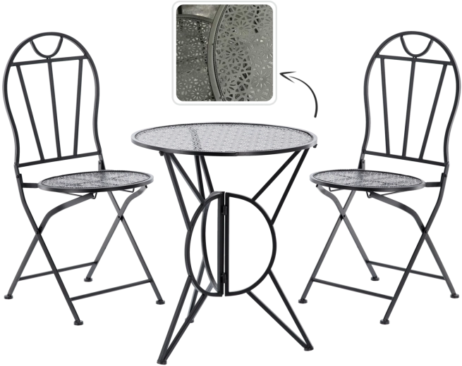 Popoln bistro set za 2 osebi