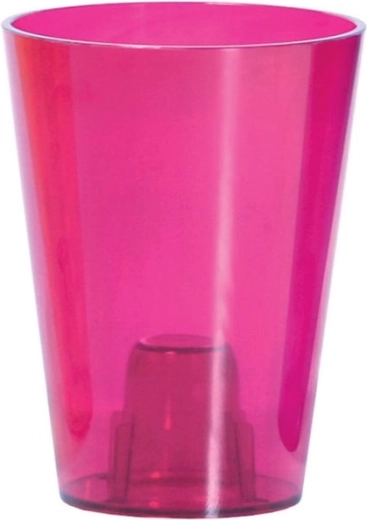 Lonec za orhideje COUBI ORCHID 13 cm – prozorno rožnat