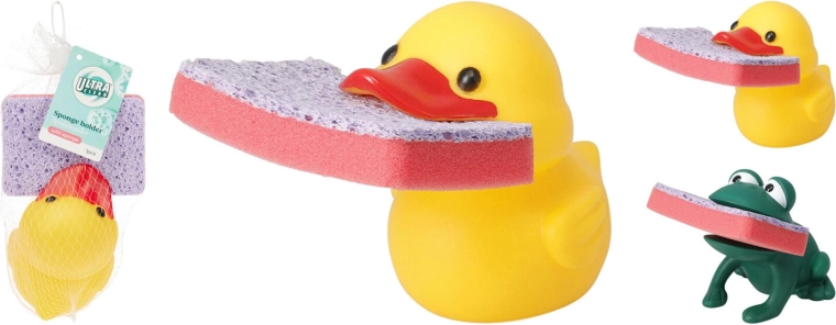 Nosilec za gobico Raca ali Žaba, PVC/PU, mešan okras