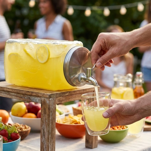 Odličen za limonado, punč in vodo s sadjem