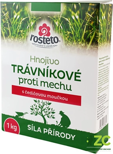 Rosteto travniško gnojilo z bazaltno moko proti mahu 1 kg