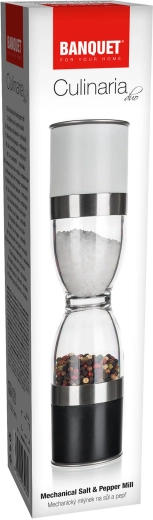 Eleganten nerjaveč videz s prosojnimi posodicami