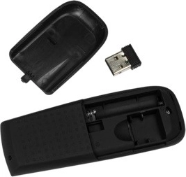 Wireless connection via USB receiver