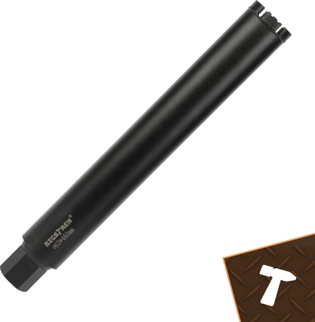 Globoki preboji zahvaljujoč dolžini 450 mm