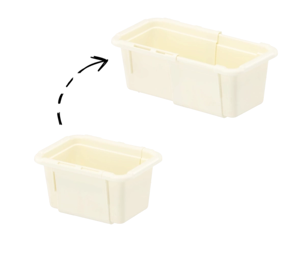 Posoda MiniMax Organizer – modularni izvlečni zaboj 12,5 × 9 × 7 cm, bežna