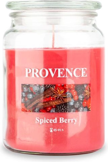 Dišeča sveča v steklu PROVENCE spiced berry 95 ur