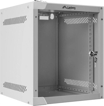 Lanberg 10-palčna viseča omarica za omrežje 6U 280x310 mm siva