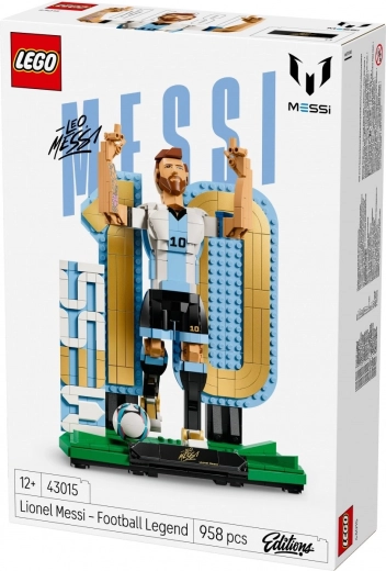 Zbirateljske podrobnosti: MESSI, številka 10 in žoga