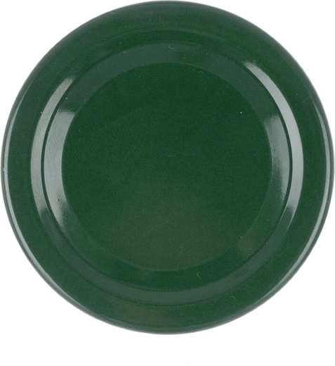 Kovinski pokrov twist-off 63 mm, zelen (10 kosov)