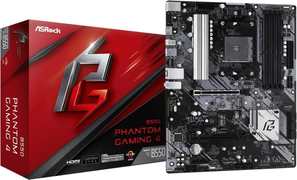 ASRock B550 Phantom Gaming 4 – osnovna plošča ATX za AMD AM4 s HDMI in M.2