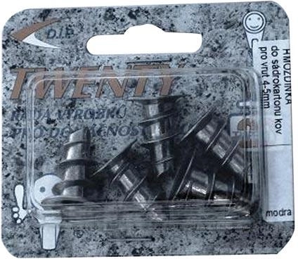 Kovinski vložek za suhomontažne plošče, blister 5 kosov