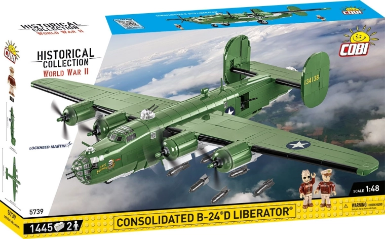 COBI Consolidated B-24D Liberator Axis Nightmare komplet
