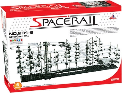 SpaceRail kroglična proga level 6 (60 m)