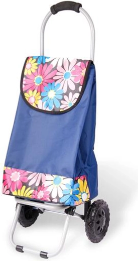 Nakupovalna torba na kolesih 25 l z odstranljivo tekstilno torbo