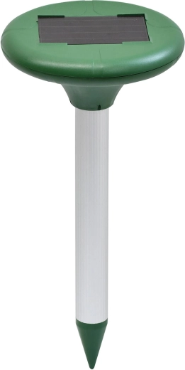 Solarni odganjalec krtov in glodavcev, okrogel 15 × 31 cm