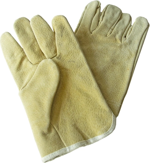Usnjene delovne rokavice Pigeon iz svinjskega usnja, rumene