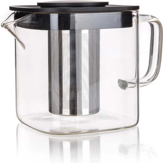 Steklena čajnika KIRSTY 0,75 l s cedilom