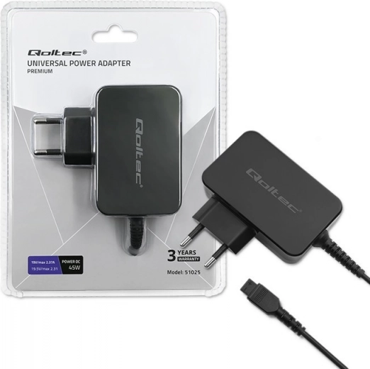 Univerzalni napajalni adapter 45W z 8 konektorji