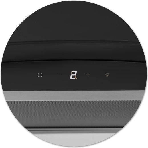 Upravljanje na dotik in 3 hitrosti