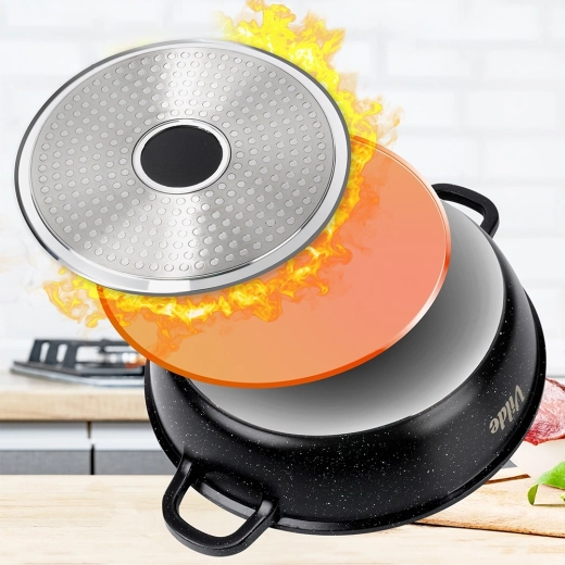 Združljiva z vsemi vrstami štedilnikov